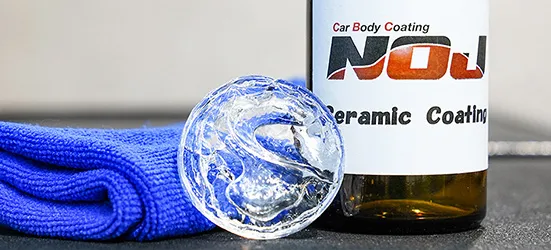 セラミック配合のガラスコーティング